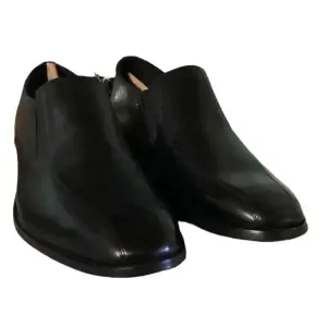 Bostonian Nantasket Step Mens 13M Slip On Loafer Dress Shoes Black Leather NEW