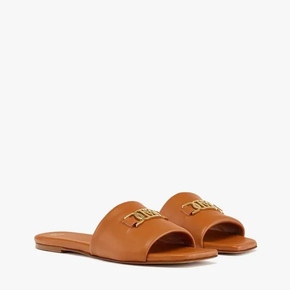 Brand New MCM Travia Flat Sandals!