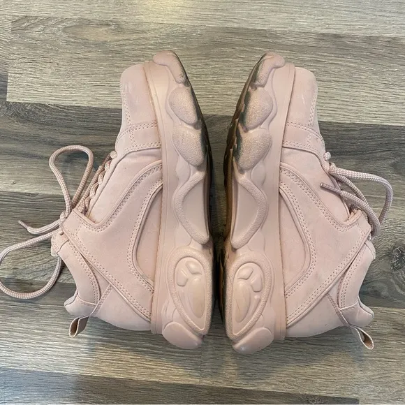 Buffalo Rose Pink Corin Chunky Platform Sneakers