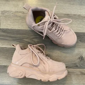 Buffalo Rose Pink Corin Chunky Platform Sneakers