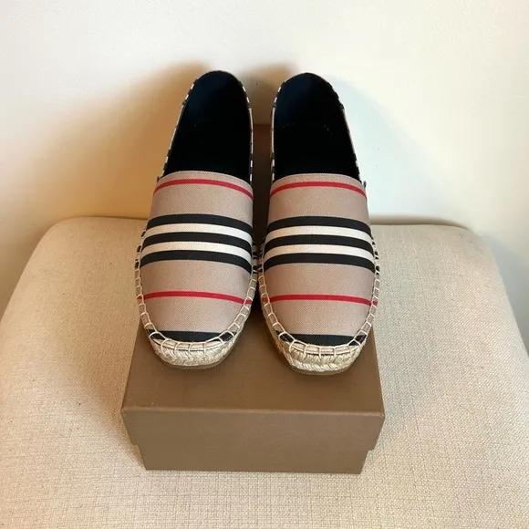 Burberry Icon Stripe Espadrilles