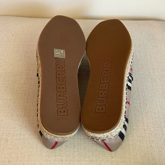 Burberry Icon Stripe Espadrilles