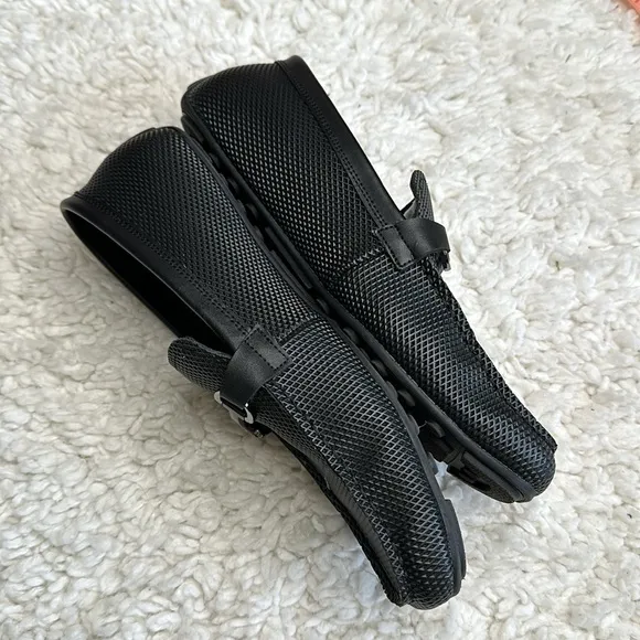 Calvin Klein Ori Driving Style Loafer Black Dress Shoe Slip On Professional