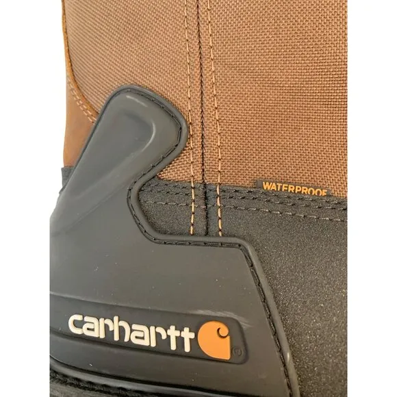 Carhartt Waterproof Steel Toe CMP1259 Work Boot Size 9.5W Insulated D7970