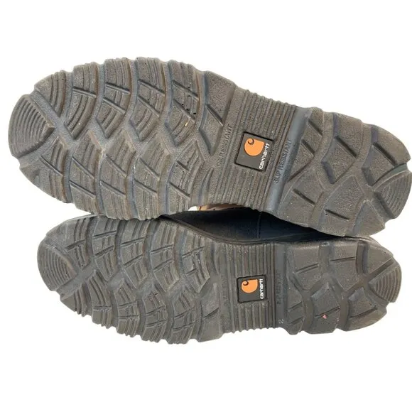 Carhartt Waterproof Steel Toe CMP1259 Work Boot Size 9.5W Insulated D7970