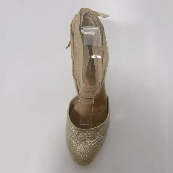 Castaner CARINA/8/032 Espadrilles Gold Size EU39