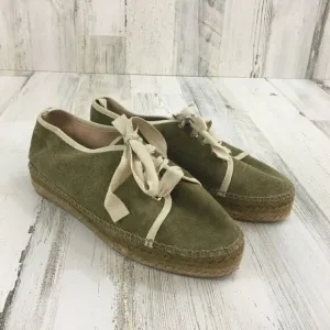 Castaner Womens Sz 39 US 8 Lace Up Sneaker Espadrilles Tennis Shoes