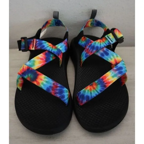Chaco JCH199812 Kid's Sz 3M Tie Dye Z/1 EcoTread Strappy Sandals