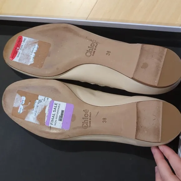 Chloe Scalloped Ballet Flats