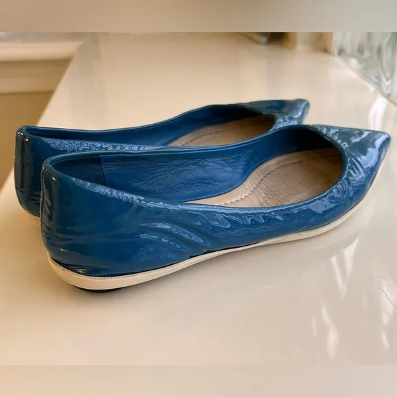 Christian Dior Def cruise patent leather pointed flats