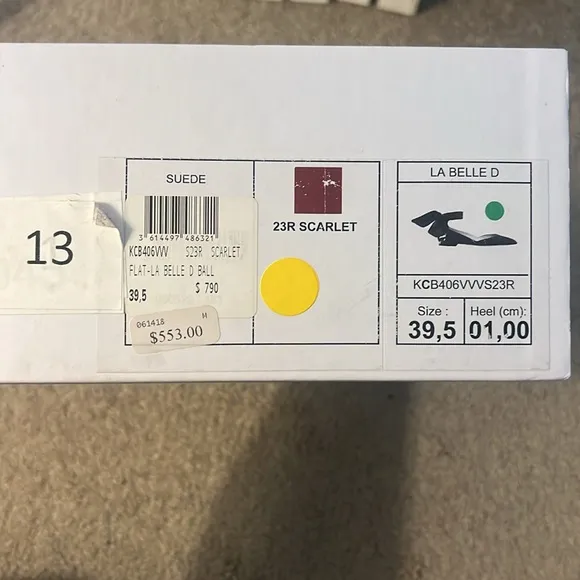 Christian Dior La Belle D Ball Flats