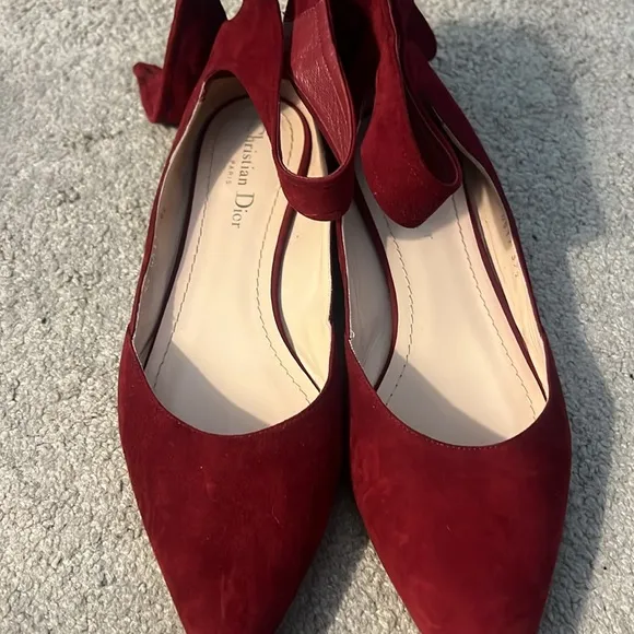 Christian Dior La Belle D Ball Flats