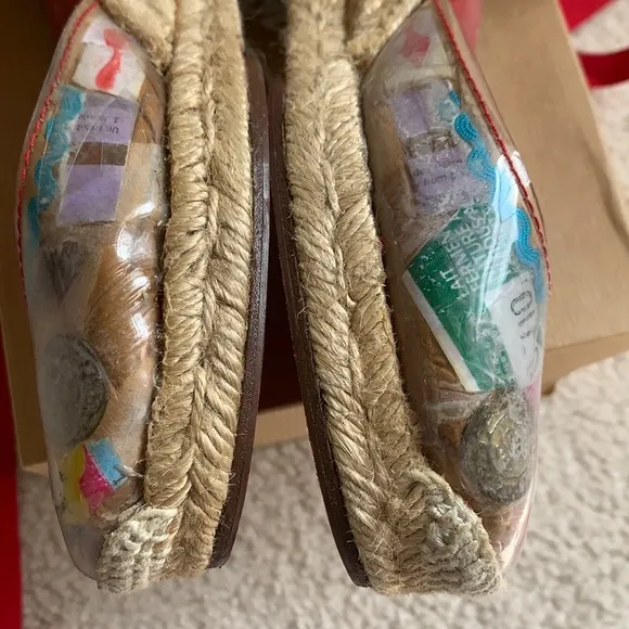 CHRISTIAN LOUBOUTIN  Wedge lace up espadrilles