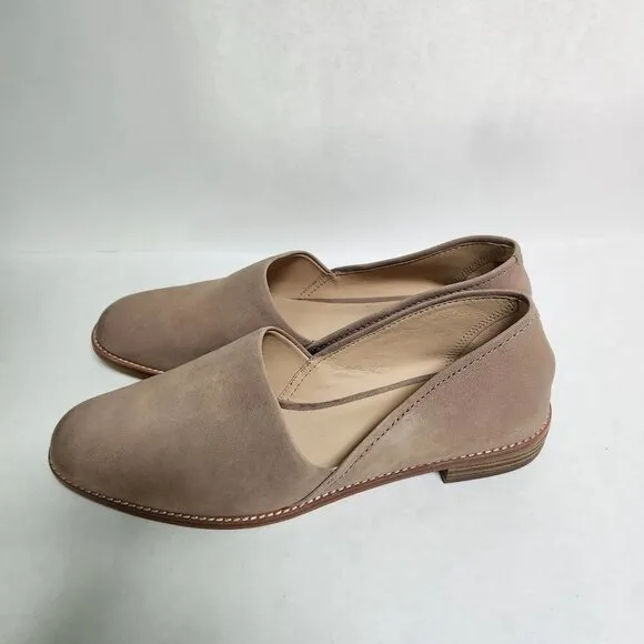 Clarks New Pure Easy Sand Leather Slip On Loafers Size 11M