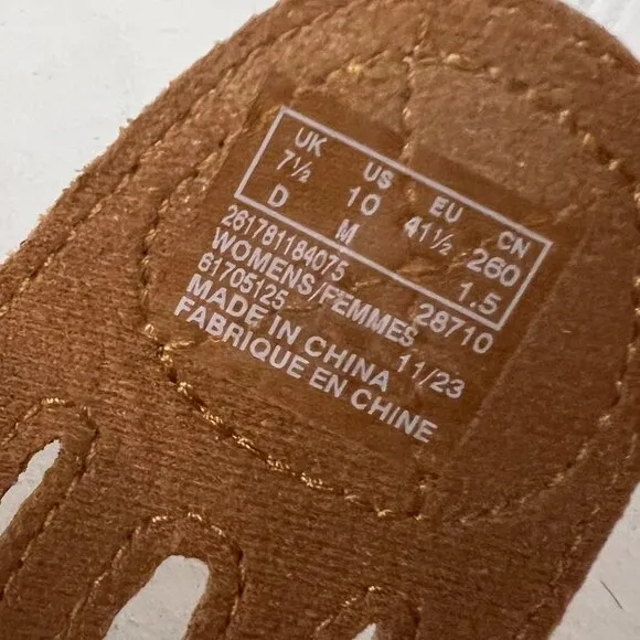 Clarks Womens Lauriean Dust Brown Sandals Size 10