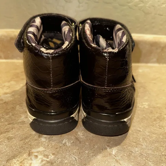 Coach Black High-Top Sneakers