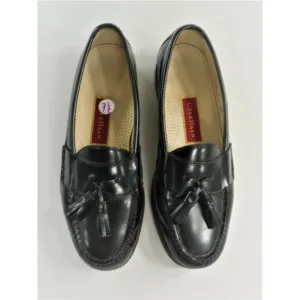 Cole Haan Classic Black Leather Tasseled Loafers Mens Size 7.5 D