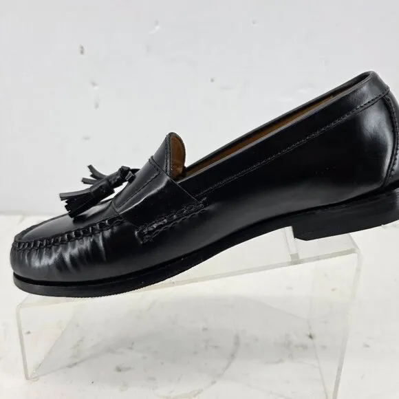 COLE HAAN Mens Leather NikeAir Tassel Loafers C06587 Slip On Dress Shoes 9M