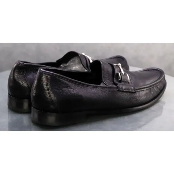 Cole Haan Nik Air Men's Horsebit Loafers Dress Shoes Size 11.5 Leather Black