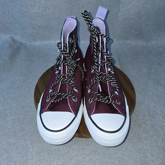 Converse all star dark beetroot, dark moonstone sneaker shoe women's size 7.5