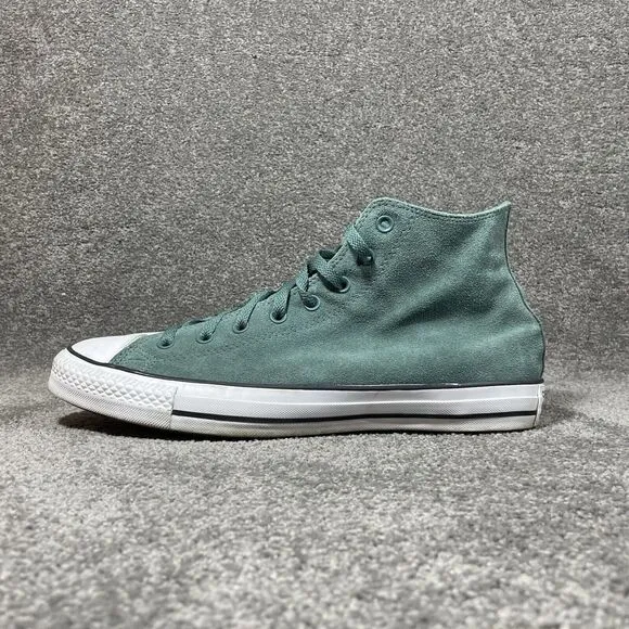 Converse All Star High Top Men’s Sz 13 Suede Green Shoe Skateboarding 171465C