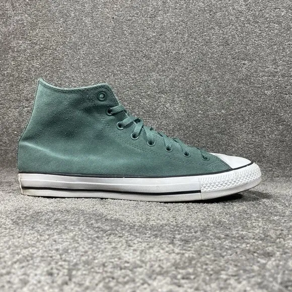 Converse All Star High Top Men’s Sz 13 Suede Green Shoe Skateboarding 171465C