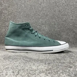 Converse All Star High Top Men’s Sz 13 Suede Green Shoe Skateboarding 171465C