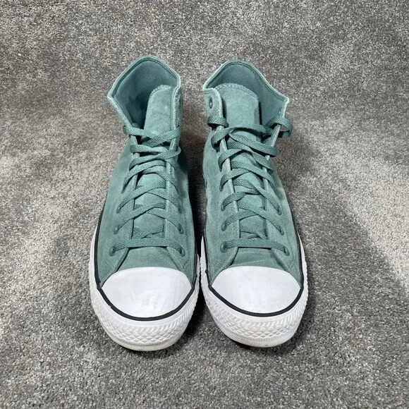Converse All Star High Top Men’s Sz 13 Suede Green Shoe Skateboarding 171465C