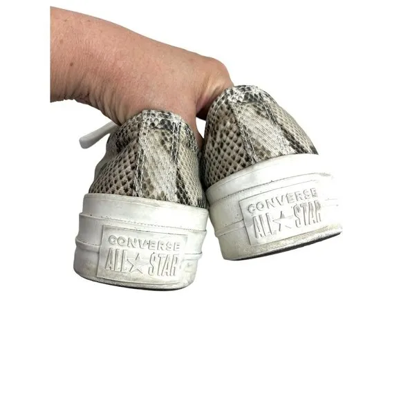 Converse Chuck Taylor All Star snake Lift Ox 564677C sneakers size 7