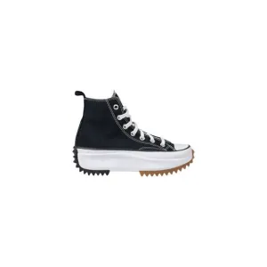 Converse Rubber Sole Textile Lining Fabric Sneakers Women Black