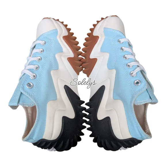 Converse Run Star Motion CX Platform Light Dew Aqua Blue Low Top Sneaker Women 7