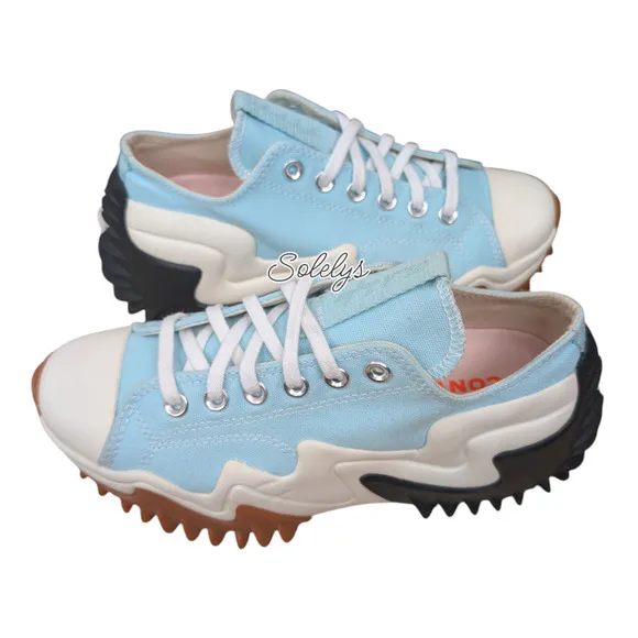 Converse Run Star Motion CX Platform Light Dew Aqua Blue Low Top Sneaker Women 7