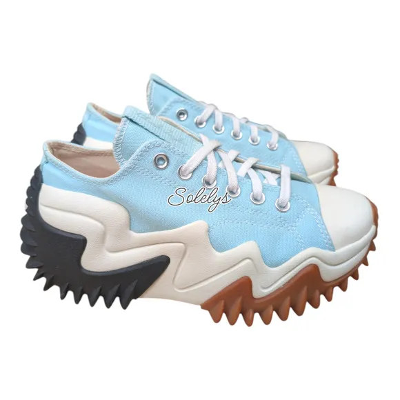 Converse Run Star Motion CX Platform Light Dew Aqua Blue Low Top Sneaker Women 7