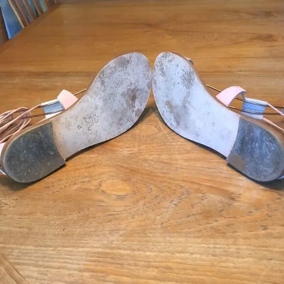 CoRNETTI strappy tie sandals