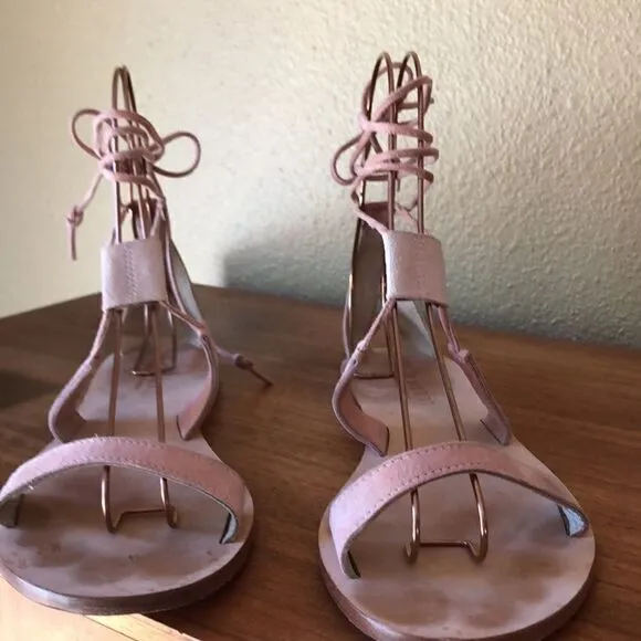 CoRNETTI strappy tie sandals