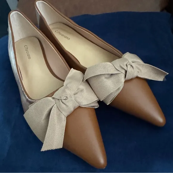 C.Paravano Pointy Bow Flats (Aida) SZ 40 / US 9.5