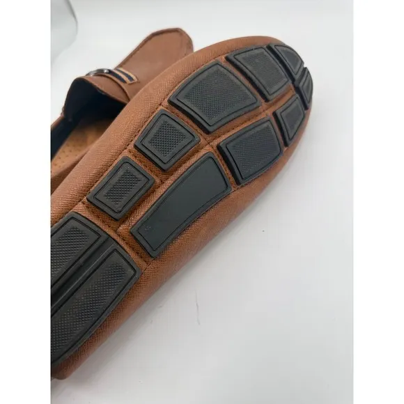 Curt &amp; Larson loafers Moccasins Casual Shoes Brown‎ Size 14M