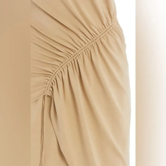 Cushnie One Shoulder Matte Jersey Dress