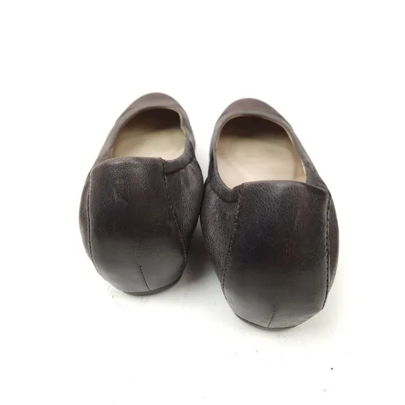 Dansko Lisanne Flats Milled Nappa EU 38 US 7.5-8 Leather Cap Toe Ballet