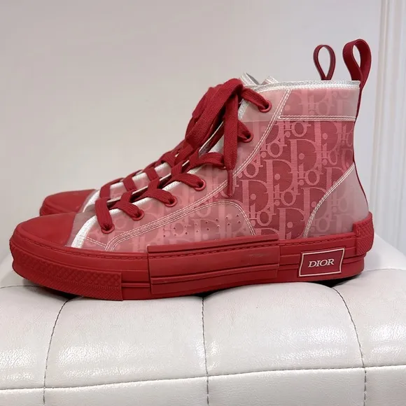 Dior B23 Oblique High Top Sneakers Size 41
