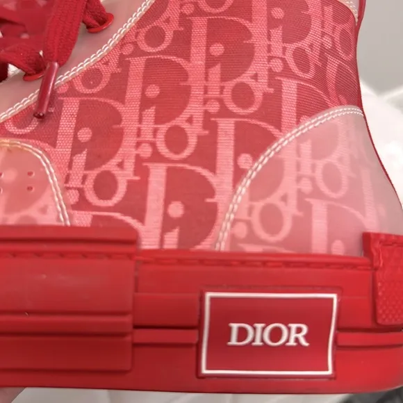 Dior B23 Oblique High Top Sneakers Size 41