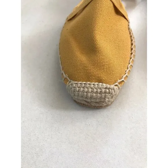Doen Salvadore Flats Espadrilles Shoes Lace Up Jute