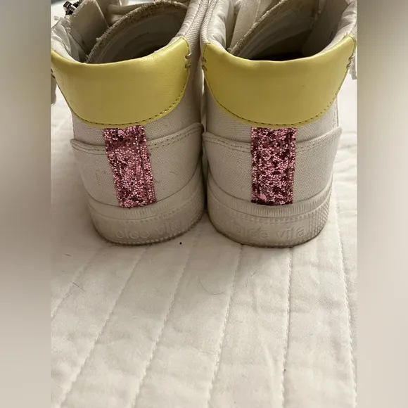 Dolce Vita leopard high tops