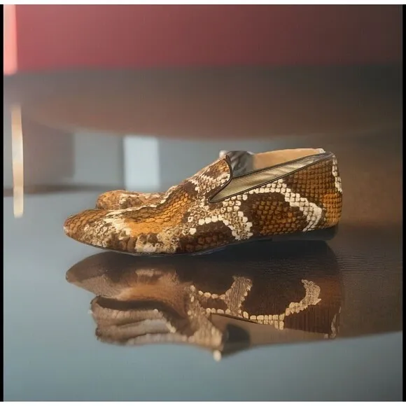 Donald J Pliner Calf Skin Pazano-HK Luxe Statement Loafer SZ 8.5