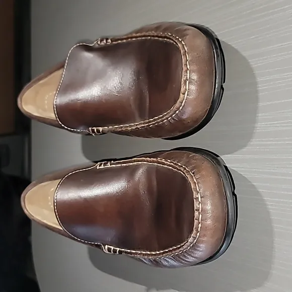 ECCO Classic Moc 2.0 Dark Brown Leather Loafers‎ Men's 43 (9.5) NWOT Condition