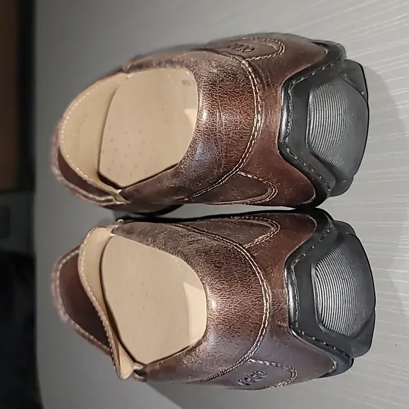 ECCO Classic Moc 2.0 Dark Brown Leather Loafers‎ Men's 43 (9.5) NWOT Condition