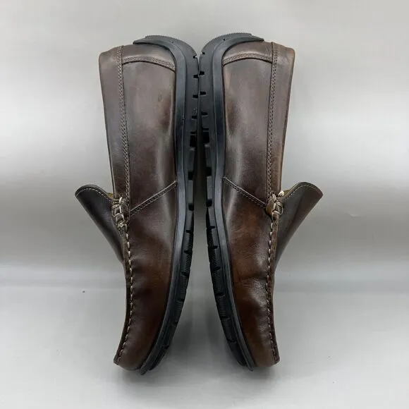 Ecco Classic Moc 2.0 Driving Loafers Men Size 10 10.5 US, 44 EU Brown Low Shoes