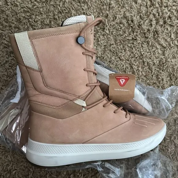ECCO | Womens Solice Tall Waterproof Insulated GTX Boots in Cashmere | 8 39