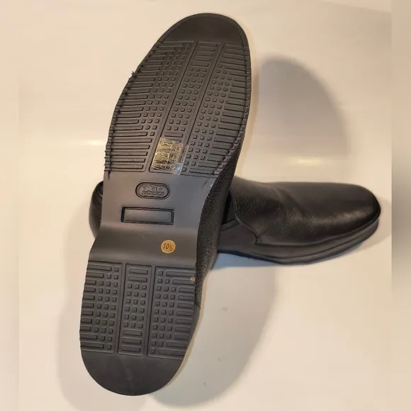 E.T. Wright Masters Collection Black Leather Loafers – Made in Spain – New 😲