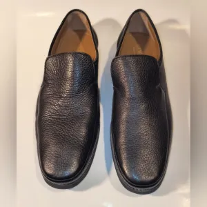 E.T. Wright Masters Collection Black Leather Loafers – Made in Spain – New 😲
